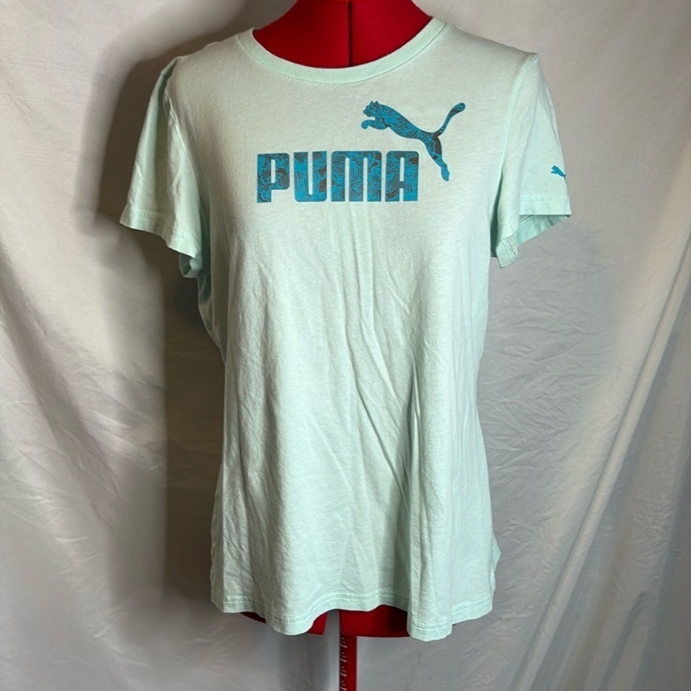 LL42 Puma t shirt with blue logo